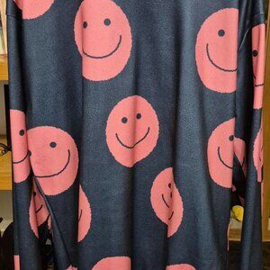 Brandless Smiley face long Sweatshirt